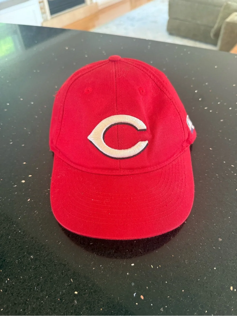 Kids Red Baseball Cincinnati Reds Cap with Team 'C' Logo